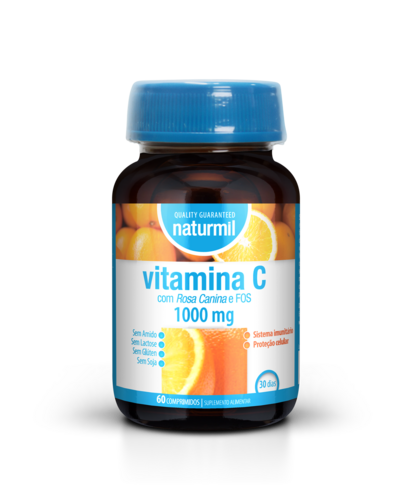Naturmil - Vitamina C 1000mg 60 Comprimidos - Naturmil - 5605481408205