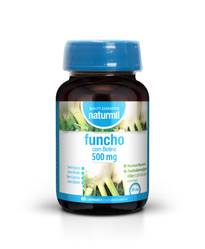 Naturmil - Funcho 500mg 60 comprimidos - Naturmil - 5605481408656