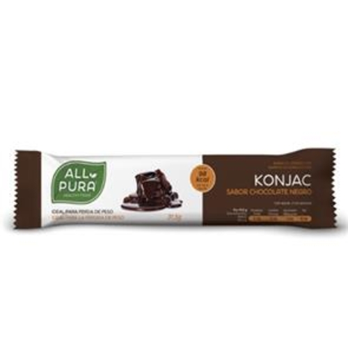 Barras de cereais Konjac Chocolate Negro
