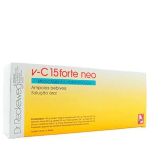 Dr. Reckeweg - v-C 15 Forte Neo Ampolas  24 ampolas - Dr. Reckeweg - 5605481701337