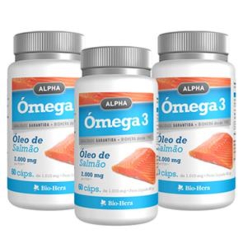 Pack 3 Omega 3 - ALPHA - Alpha - 0337x3