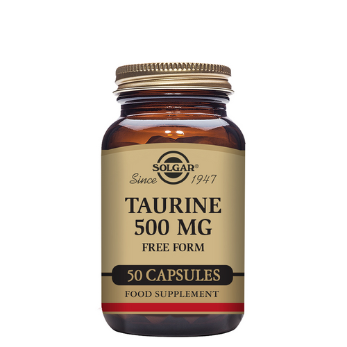 Taurine 500mg 50 comprimidos - Solgar