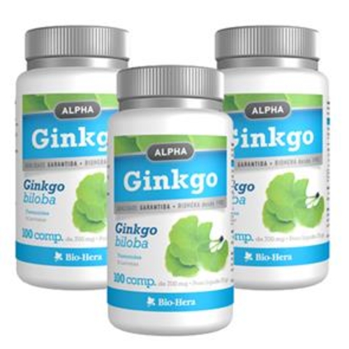 Pack 3 Ginkgo Biloba Comp. - Alpha - Alpha - 1153x3