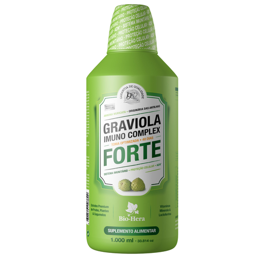 Graviola Imuno Complex Forte 1L - Bio-Hera - Bio-Hera - 5604514003899