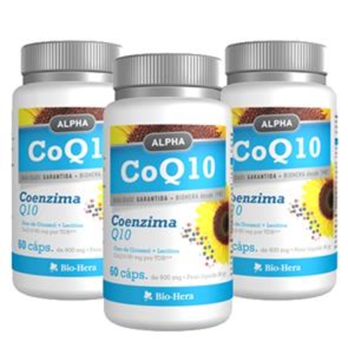 Pack 3 Coenzima Q10 - Alpha