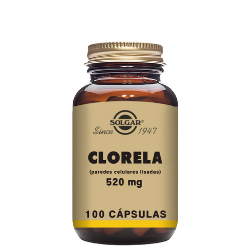Clorela 520mg 100 cápsulas - Solgar - Solgar - 033984038189