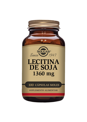 Lecitina de Soja 1360mg - Solgar - Solgar - 033984015401