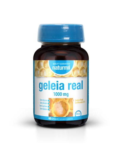Naturmil - Geleia Real 1000 mg 60 cápsulas