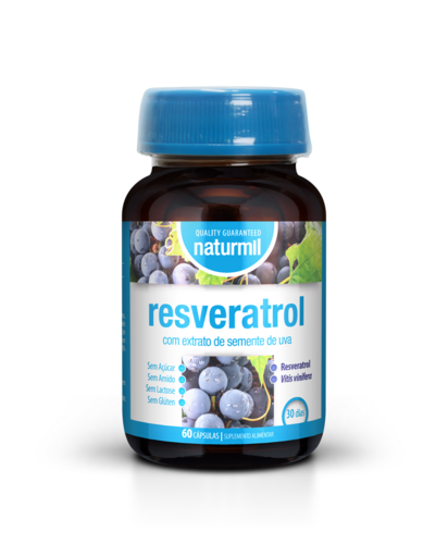 Naturmil - Resveratrol 60 cápsulas - Naturmil - 5605481407772