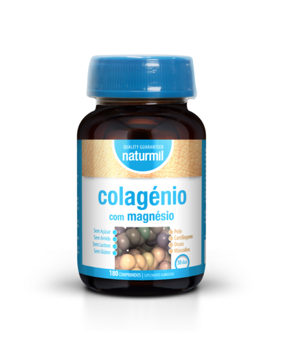 Naturmil - Colagénio com Magnésio 180 comprimidos - Naturmil - 5605481408342