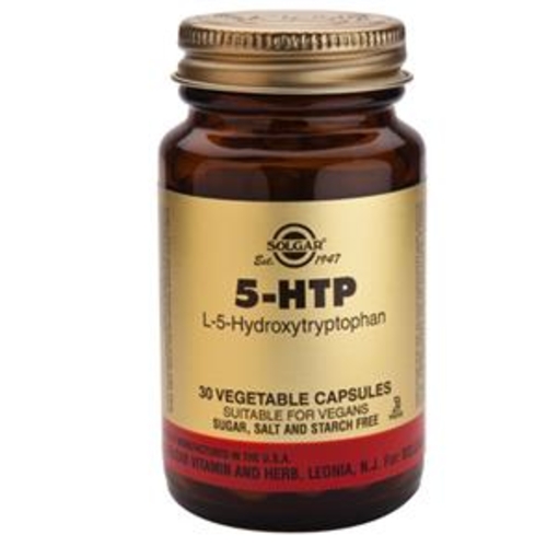 5-HTP 100mg 30 Cápsulas - Solgar - Solgar - 033984014480