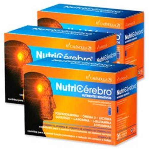 Pack 3 Nutricérebro Monodoses - Calêndula