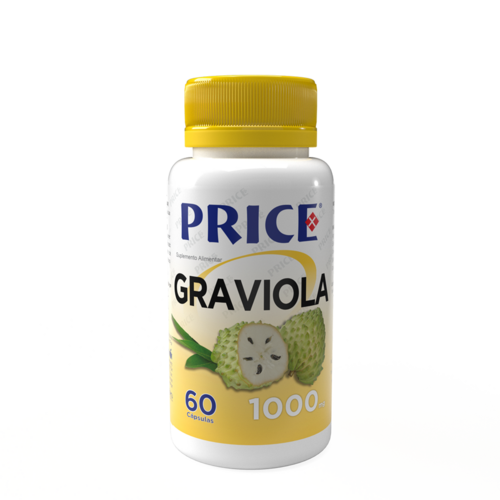 Graviola 1000 - 60 cápsulas - Price - Price - 5600315077169