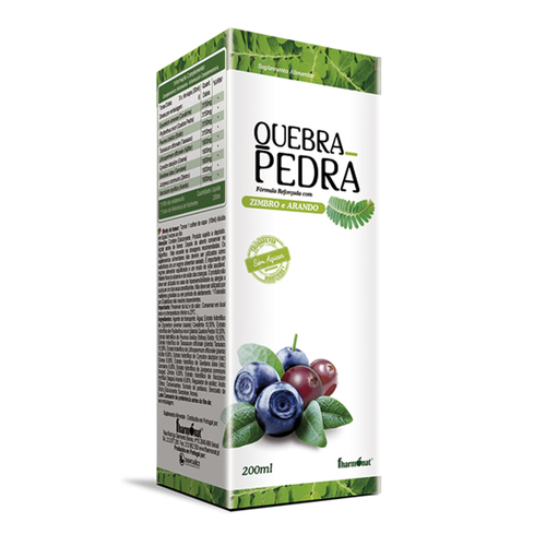 Quebra Pedra Xarope - 200ml - Fharmonat - Fharmonat - 5600315070160