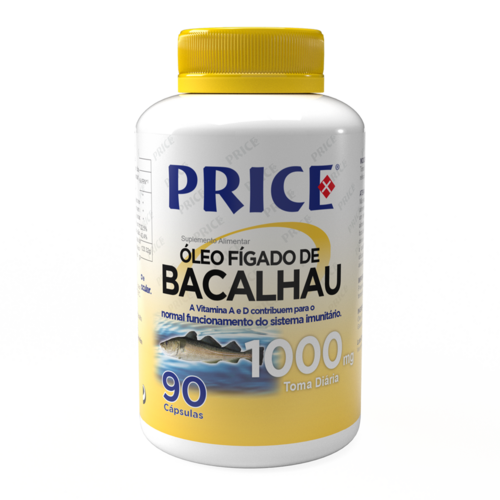 Óleo de Fígado de Bacalhau 90 Cápsulas - Price - Price - 5600315075189