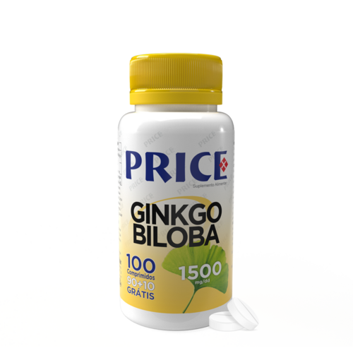 Ginkgo Biloba 1500mg - 100 Comprimidos - Price - Price - 5600315080206