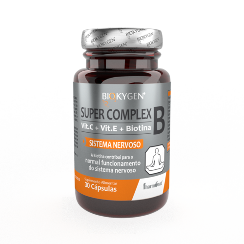 Biokygen Super Complex B - 30 cápsulas - Fharmonat - 5600315083436