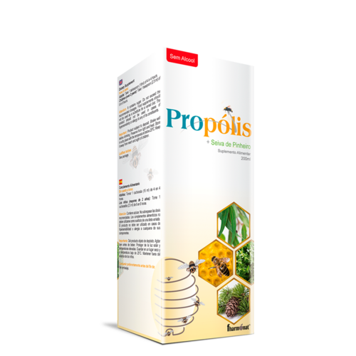 Propólis Seiva Pinheiro Xarope 200ml - Fharmonat - Fharmonat - 5600315070511