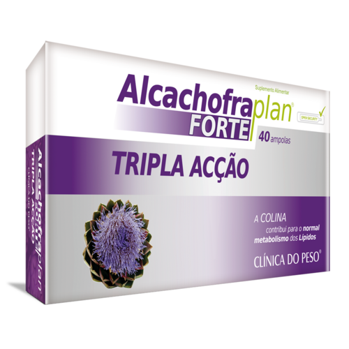 Alcachofra Plan Forte 40 Ampolas - Fharmonat - Fharmonat Slim - 5600315086475