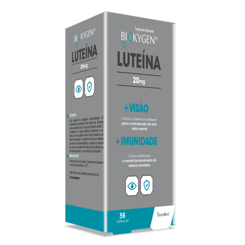 Biokygen Luteína - 36 cáps - Fharmonat - 5600315075288