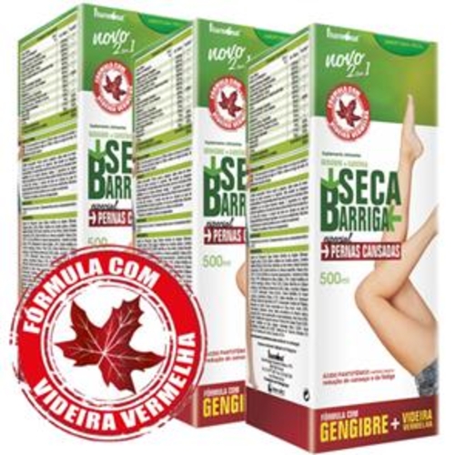 Pack 3 Seca Barriga Especial Pernas Cansadas - Seca Barriga
