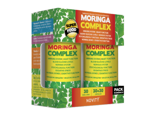 Moringa Complex - Cápsulas - Novity - Novity - 5605481407789