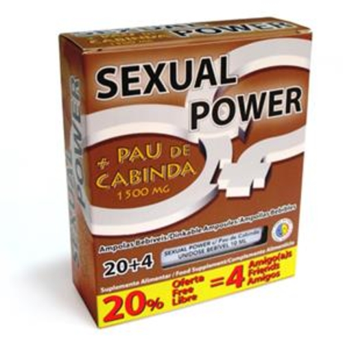 Sexual Power Pau de Cabinda 20 amp - Sexual Power - 5603180001208