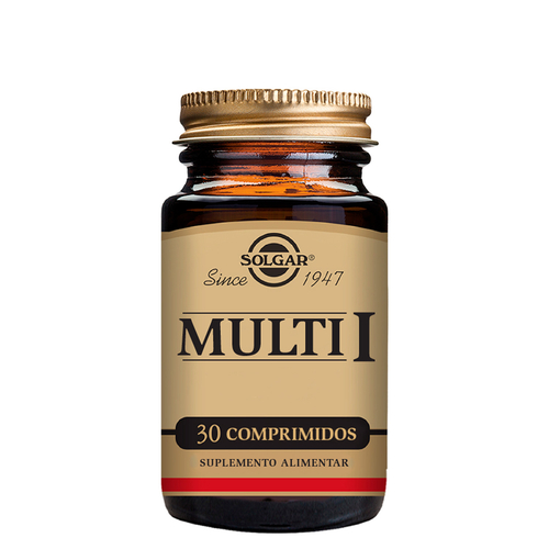 Multi I Multivitaminas e Minerais 30 Comprimidos - Solgar - Solgar - 0033984531673