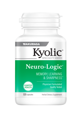 Neuro-Logic - Cérebro e memória - 120 cápsulas - Kyolic - Kyolic - 0023542354417