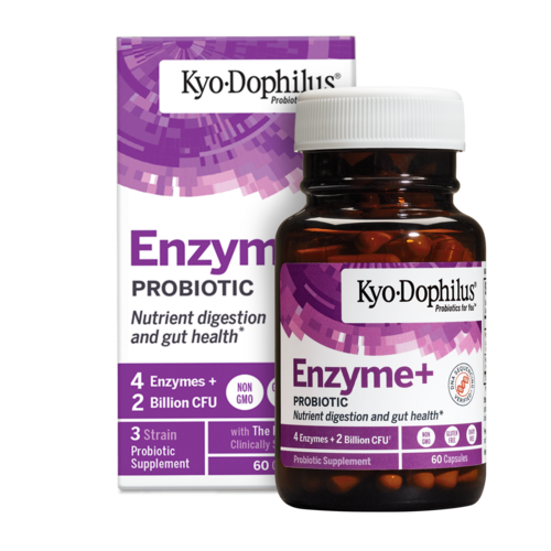 Kyo-Dophilus com Enzimas 60 cápsulas - Kyolic - Kyolic - 023542602419
