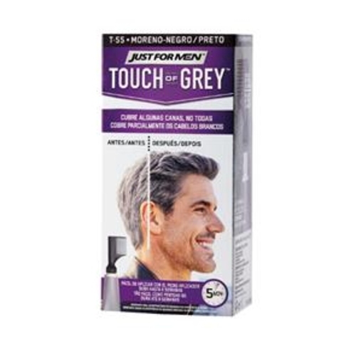 Just For Men Coloração Touch of Grey Preto - Just For Men - 8413853461003