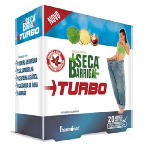 Seca Barriga Turbo - 20 Ampolas - Seca Barriga - 5600315101970