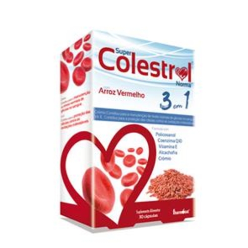 Super Colestrol Norma 3 em 1 - Fharmonat - 5600315071419