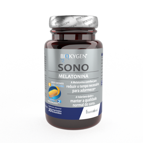 Biokygen Sono Melatonina - 30 comprimidos - Fharmonat - 5600315092612