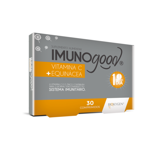 ImunoGood Vitamina C  Equinacea 30 comprimidos - Fharmonat - 5600315097655