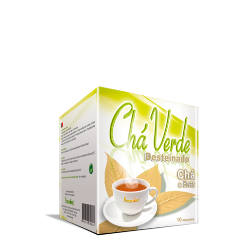 Chá Verde desteinado - 10 saquetas - Fharmonat - Fharmonat - 5600315070894