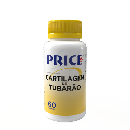Cartilagem de Tubarão 1000mg 60 cáps - Price