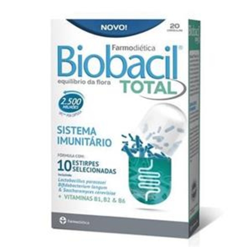 Biobacil Total  20 cápsulas  Farmodietica - Farmodiética - 5601653003025