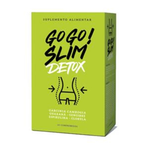 Go-Go Slim® Detox - 60 comprimidos - Farmodiética - 5601653011945