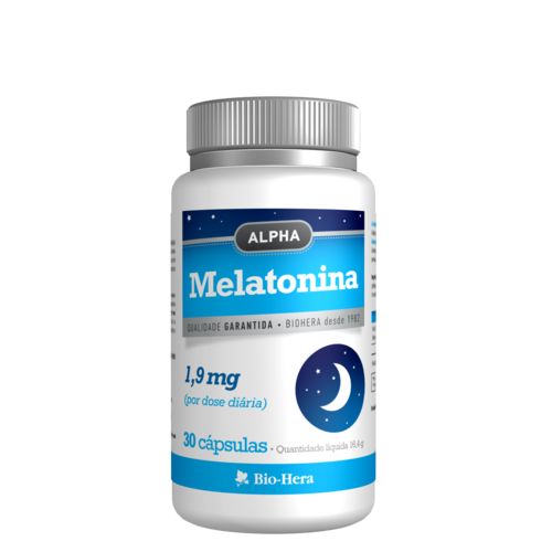 Melatonina 1,90mg - Alpha - Bio-Hera - 5604514005923