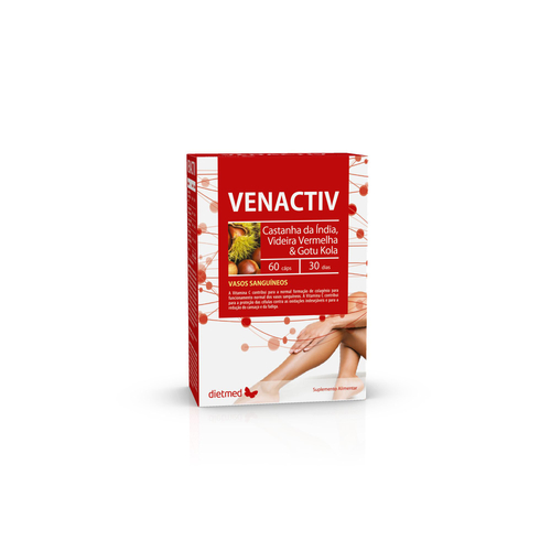 Venactiv - 60 cápsulas - Dietmed - DietMed - 5605481107160