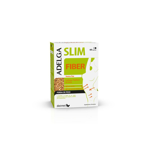 AdelgaSlim Fiber - 60 cápsulas - Dietmed - Adelga - 5605481107634