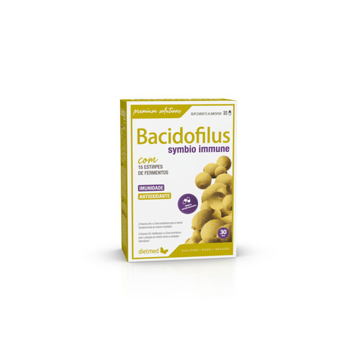 Bacidofilus Symbio - 30 cápsulas - Dietmed - DietMed - 5605481107733