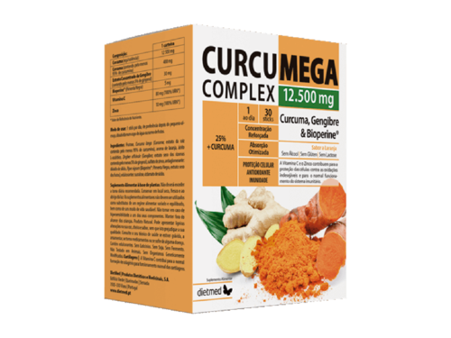 Curcumega Complex 12500mg - 30 Sticks - Dietmed