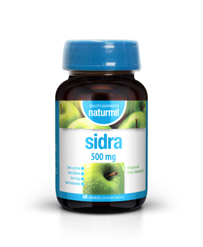 Naturmil - Sidra 500 mg 60 cápsulas - Naturmil - 5605481407192