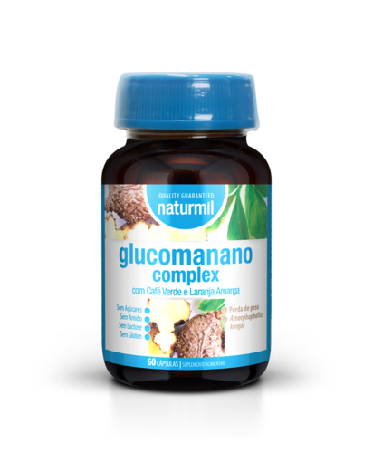 Naturmil - Glucomanano Complex 60 cáps - Naturmil - 5605481407796