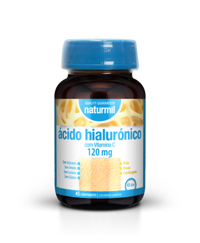 Naturmil - Ácido Hialurónico 120mg 45 comprimidos - Naturmil - 5605481408410