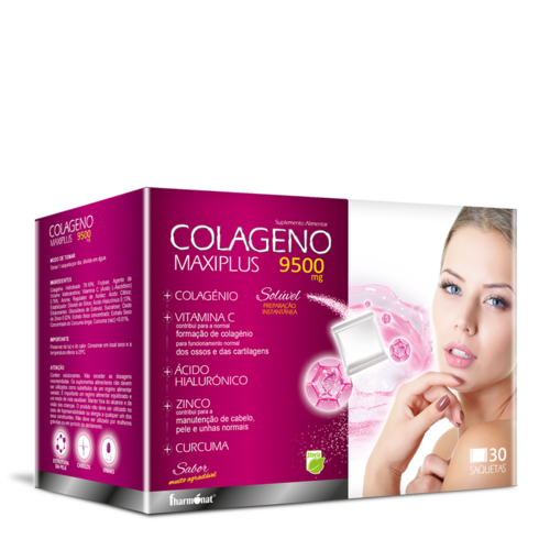Colageno Maxi Plus - 30 Saquetas - Fharmonat - Fharmonat - 5600315093688
