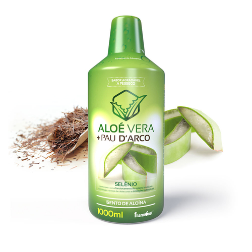 Aloe Vera  Pau D'arco 1000ml - Fharmonat - Fharmonat - 5600315070801