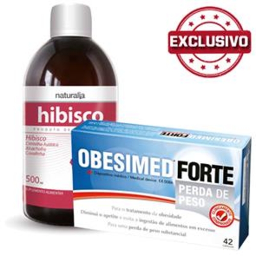 Pack Obesimed Forte  Hibisco Naturalia - Obesimed - HCU1419514383